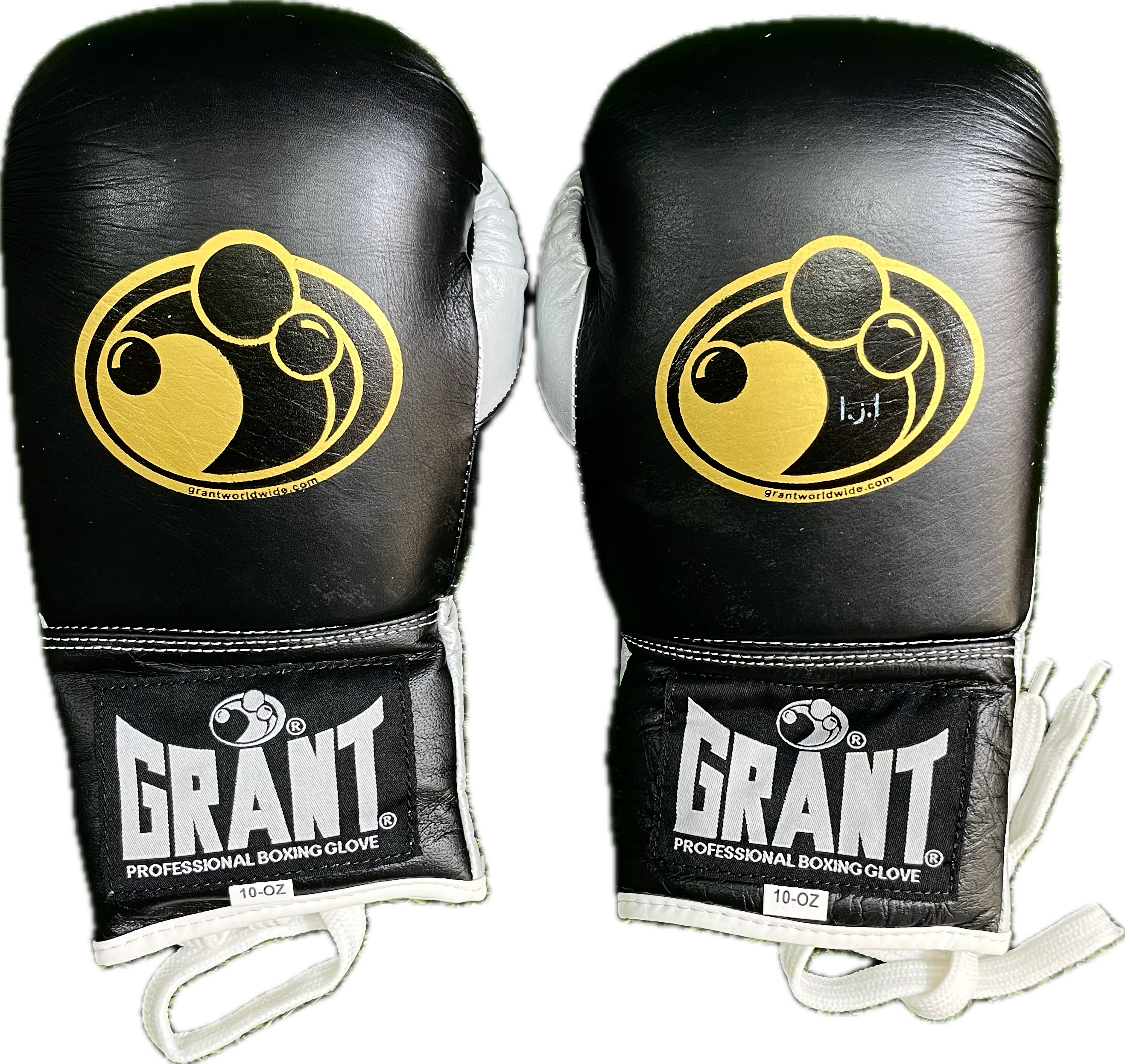 دستکش بوکس بنددار GRANT چرم پاکستان اونس ۱۰ کیفیت عالی